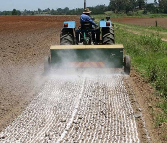 encalado de suelos agricolas en ecuador