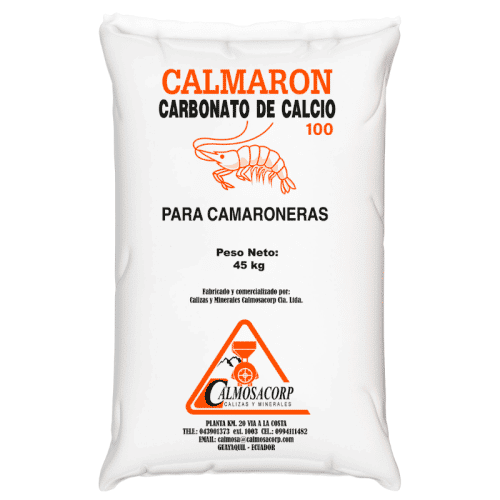 calmaron 100 carbonato de calcio acuícola calmosacorp guayaquil ecuador