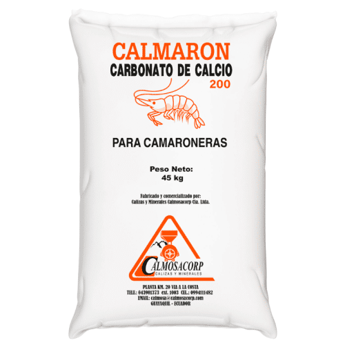 calmaron 200 carbonato de calcio acuícola calmosacorp guayaquil ecuador