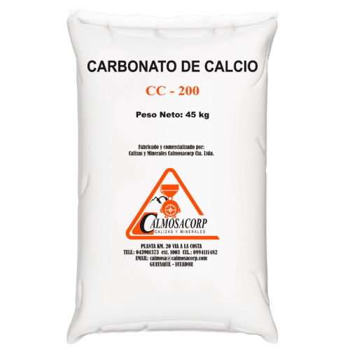 carbonato de calcio 200 industrial calmosacorp guayaquil ecuador