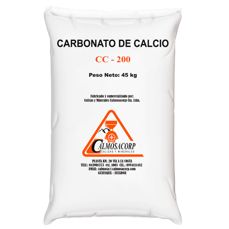 ▷ Carbonato de calcio Industrial - agrícola - acuícola - avícola - pecuario