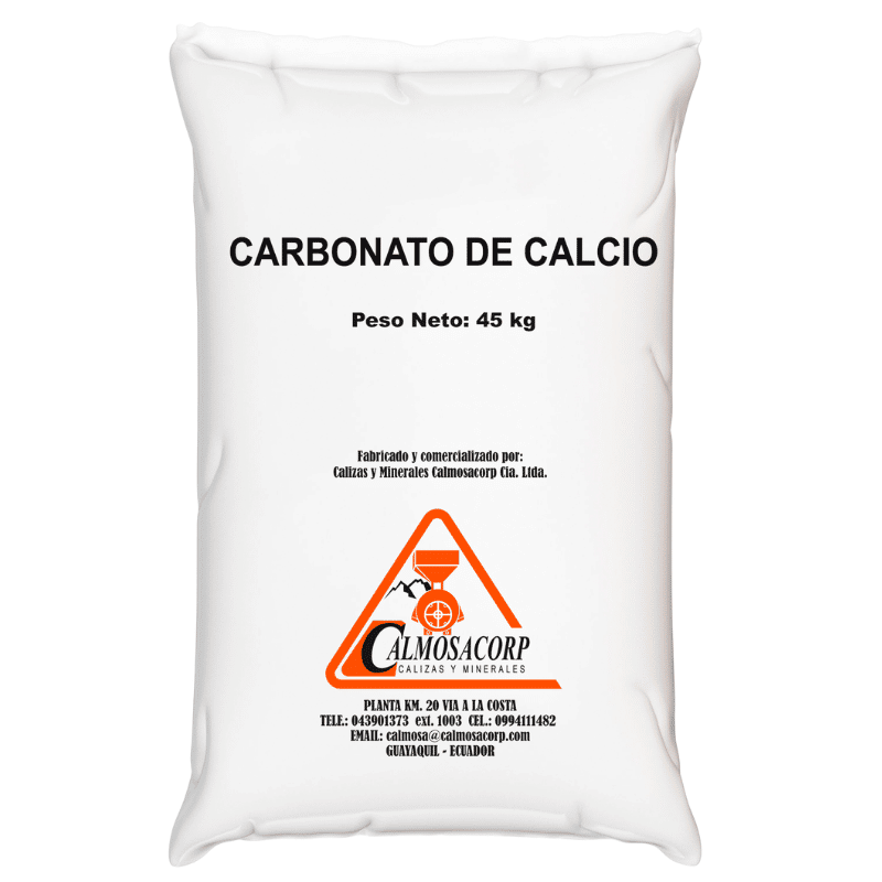 ▷ Carbonato de calcio Industrial - agrícola - acuícola - avícola - pecuario