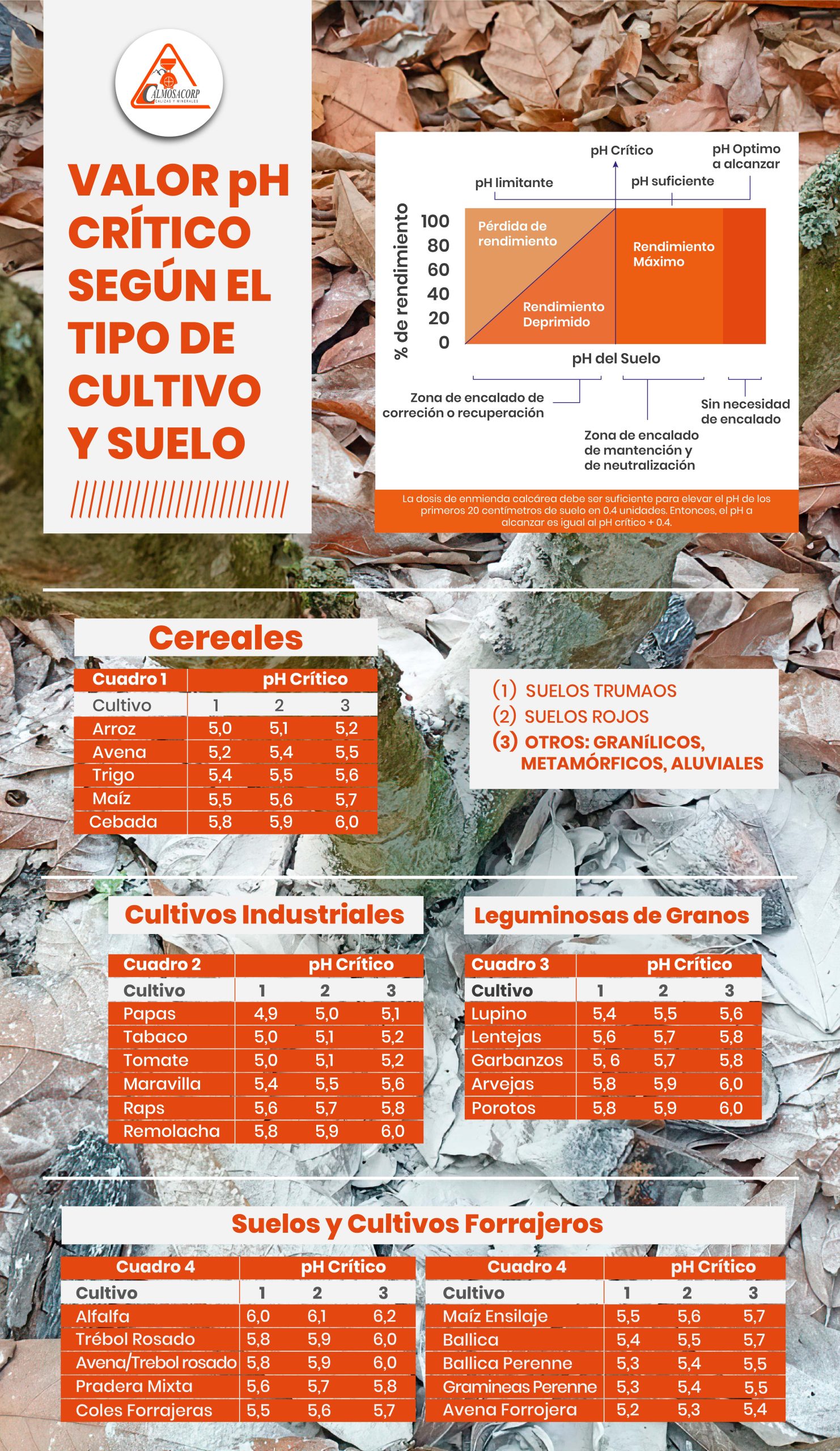 Terracal - Cal agrícola tratamiento acides del suelo en Chiriquí, Panamá